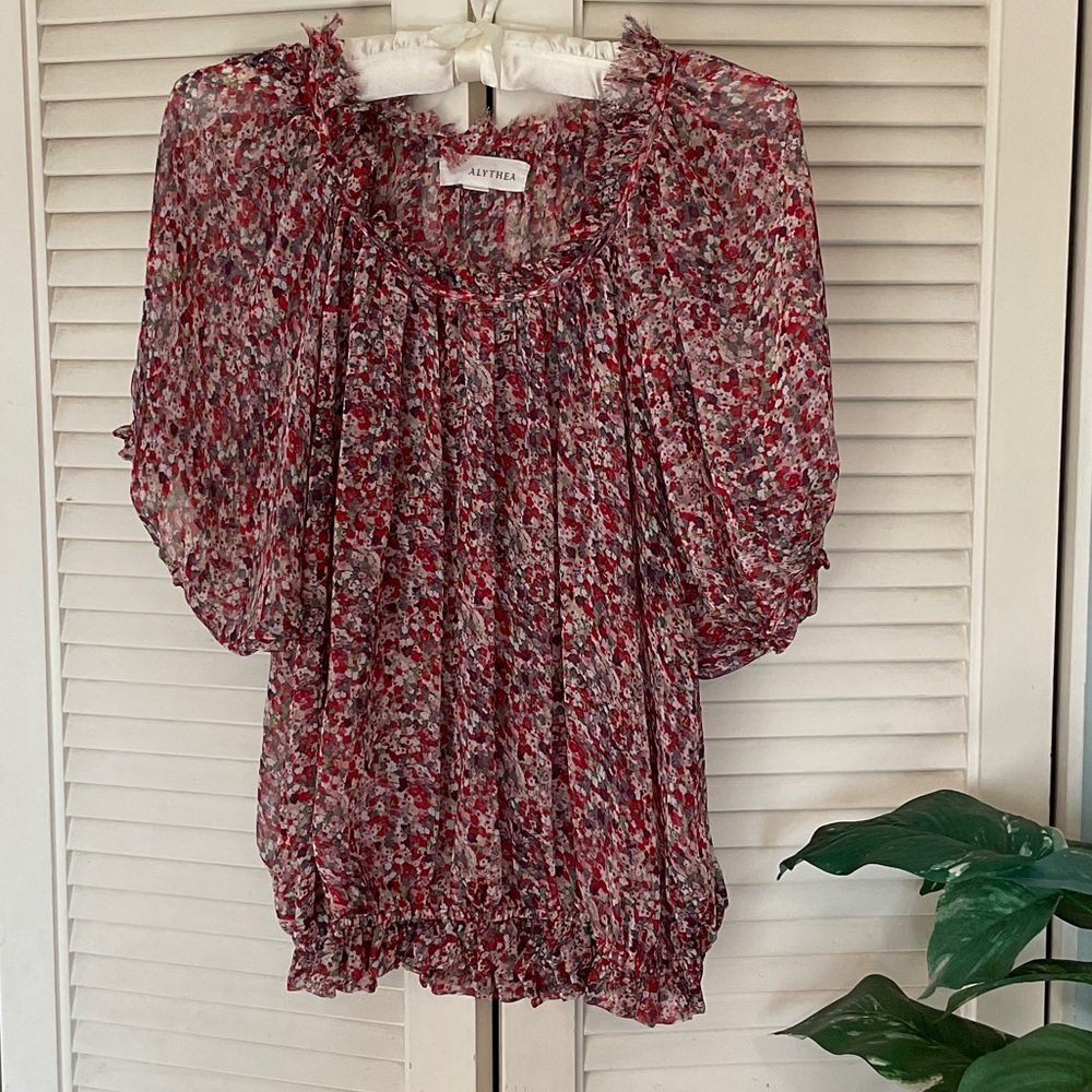 Alythea Beautiful Floral Print Blouse
